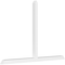 Ekena Millwork Portland Architectural Grade PVC Gable Bracket, 96"W x 64"H x 4"D x 4"F, 16/12 Pitch GBP096X64X0404POR00 - alternate 1